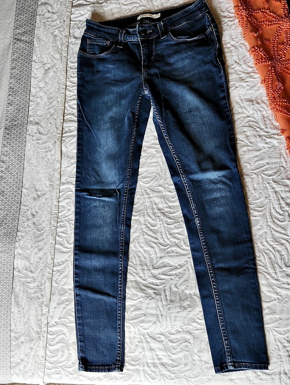 Levi Jeans Co. Skinny Jeans Blue Waist 28
